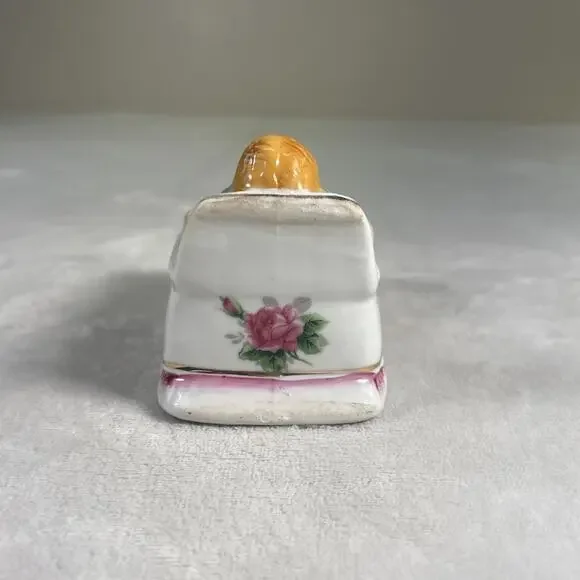 Naughty Nodder Novelty Smoking Ashtray Lady in Bed Missing Legs & Fan BnftsChrty - Picture 4 of 12